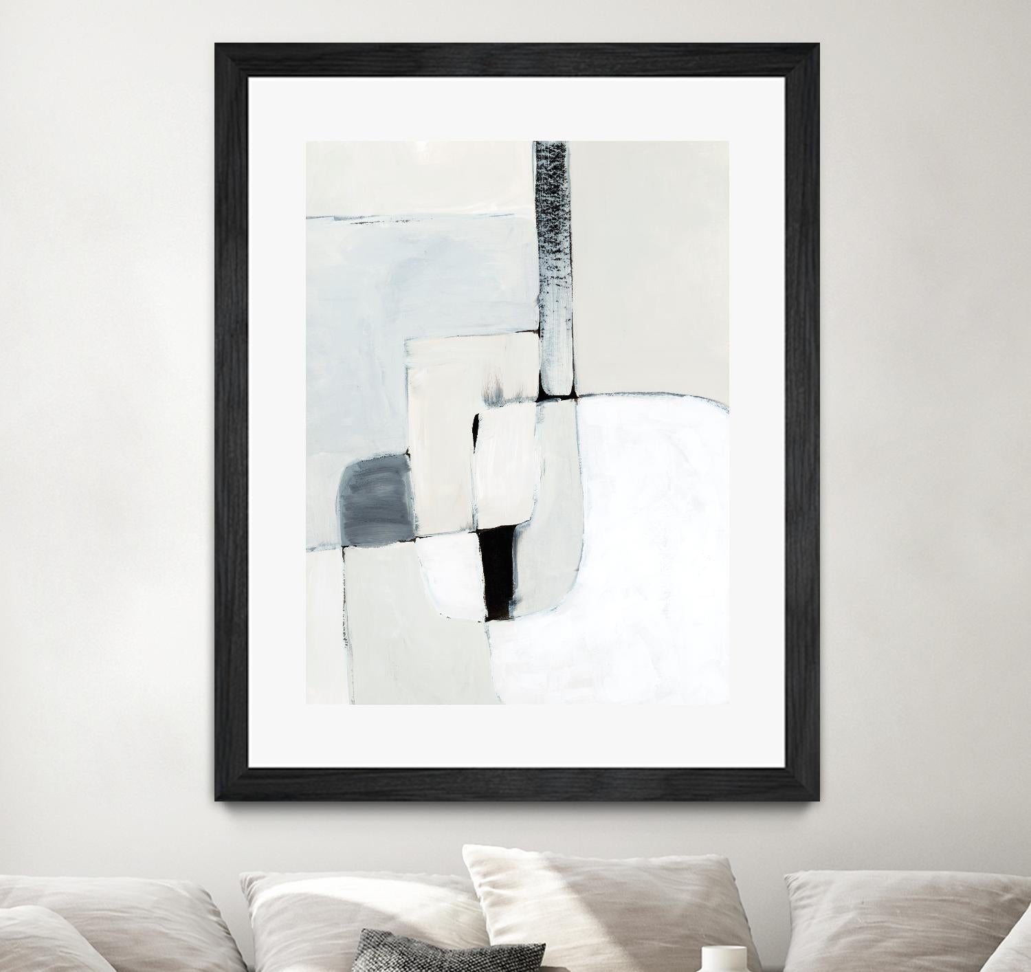 Soft Spoken I by Victoria Barnes on GIANT ART - beige abstract abstract