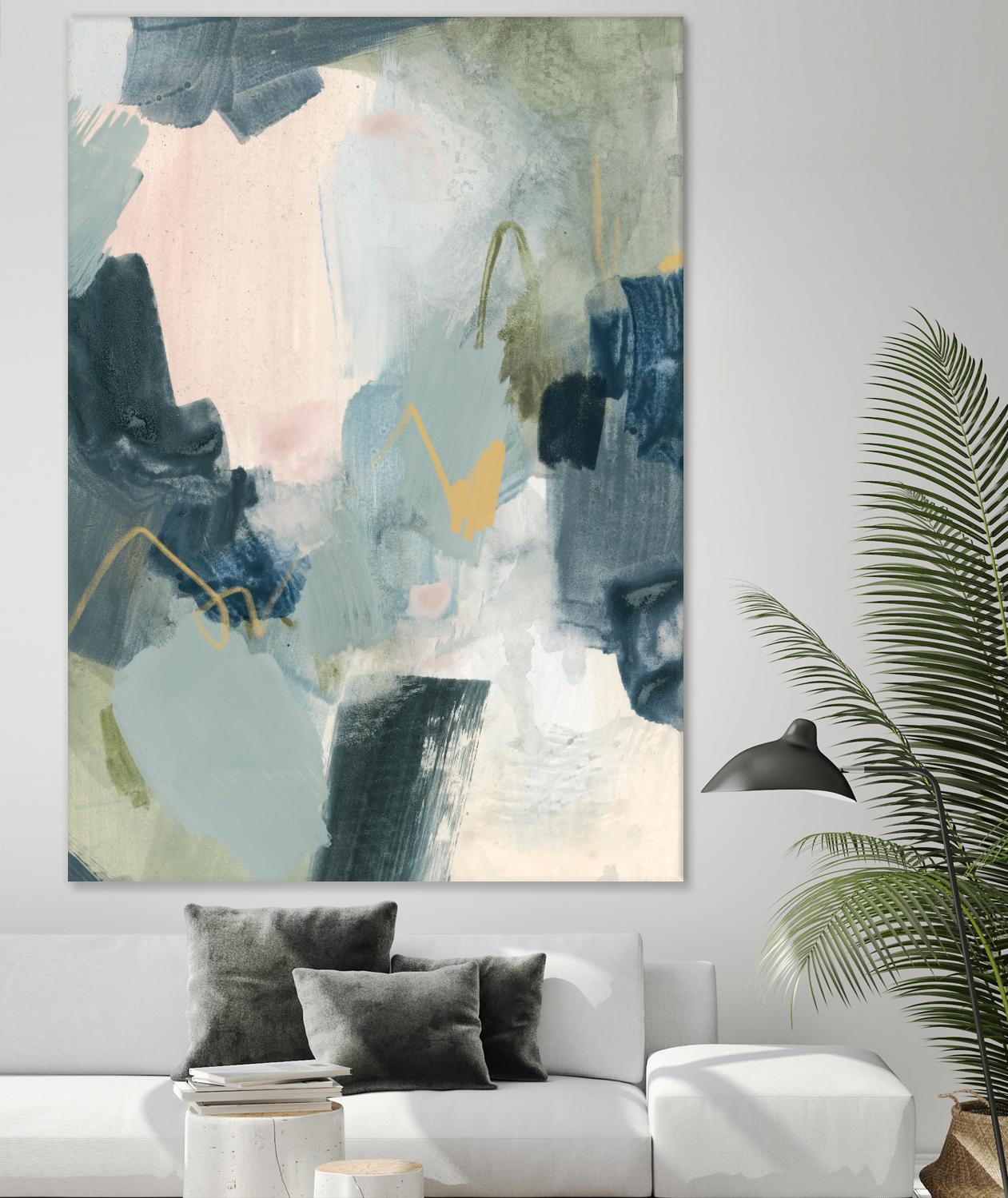 Lago II by Victoria Barnes on GIANT ART - gold abstract abstract