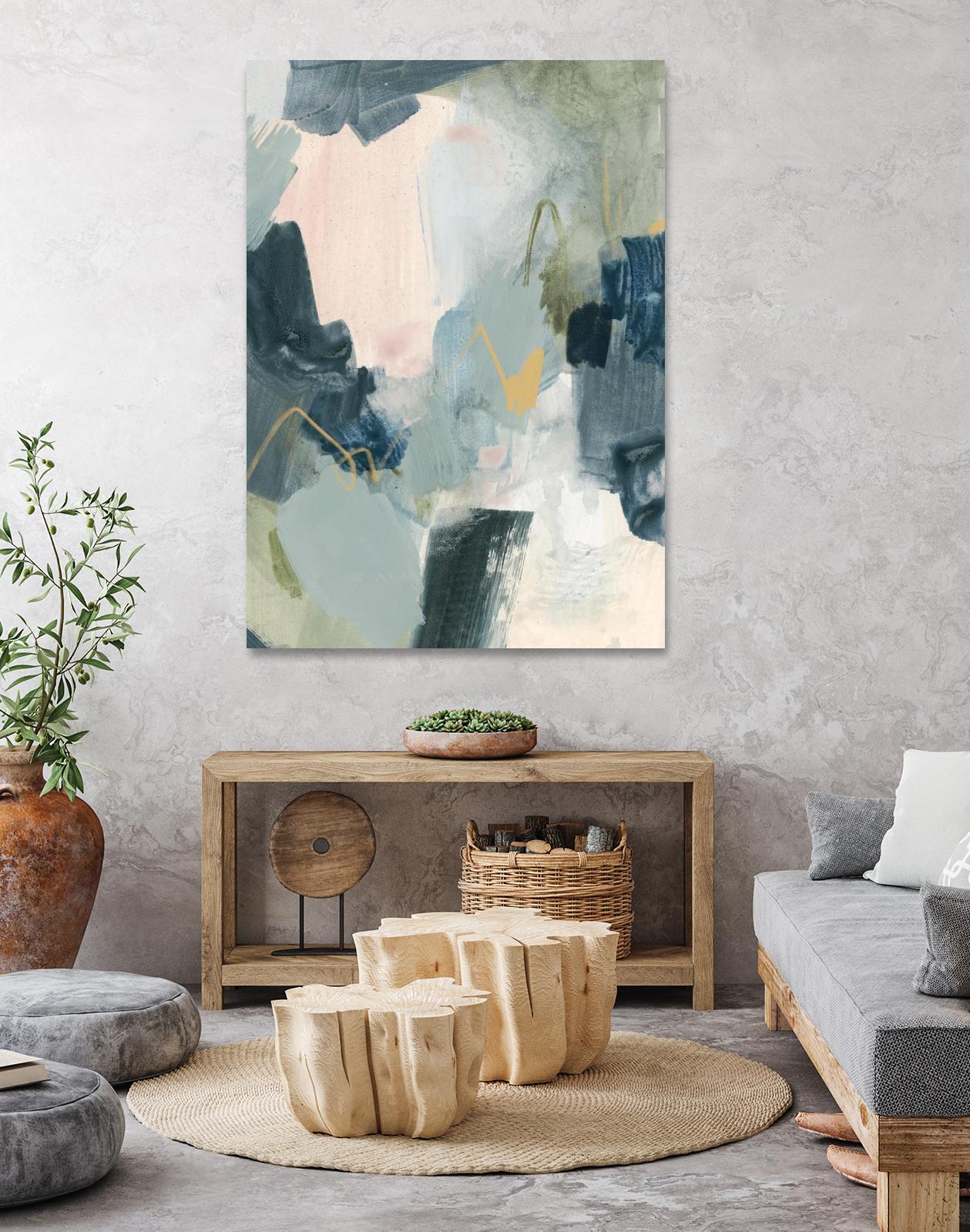 Lago II by Victoria Barnes on GIANT ART - gold abstract abstract
