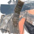 Neutrals & Coral II by Jennifer Goldberger on GIANT ART - grey  abstract abstract