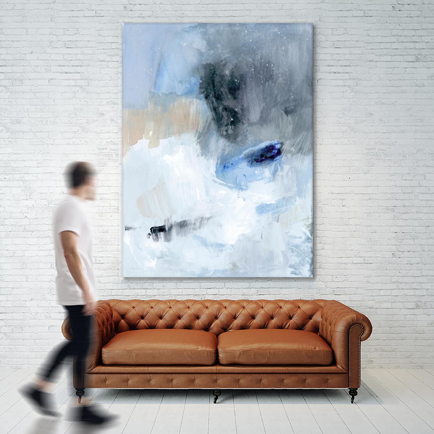Welle II by Victoria Barnes on GIANT ART - beige abstract abstract