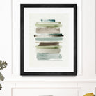 Grass Stains II by Grace Popp on GIANT ART - beige abstract stripe