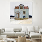 Beach Hut III by Stellar Design Studio on GIANT ART - beige coastal & tropical accommodations