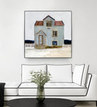 Beach Hut III by Stellar Design Studio on GIANT ART - beige coastal & tropical accommodations