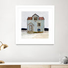 Beach Hut III by Stellar Design Studio on GIANT ART - beige coastal & tropical accommodations