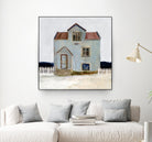 Beach Hut III by Stellar Design Studio on GIANT ART - beige coastal & tropical accommodations