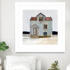 Beach Hut III by Stellar Design Studio on GIANT ART - beige coastal & tropical accommodations