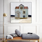 Beach Hut III by Stellar Design Studio on GIANT ART - beige coastal & tropical accommodations