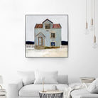 Beach Hut III by Stellar Design Studio on GIANT ART - beige coastal & tropical accommodations