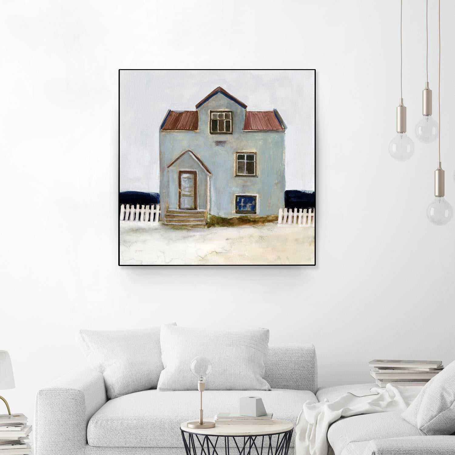 Beach Hut III by Stellar Design Studio on GIANT ART - beige coastal & tropical accommodations