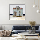 Beach Hut III by Stellar Design Studio on GIANT ART - beige coastal & tropical accommodations