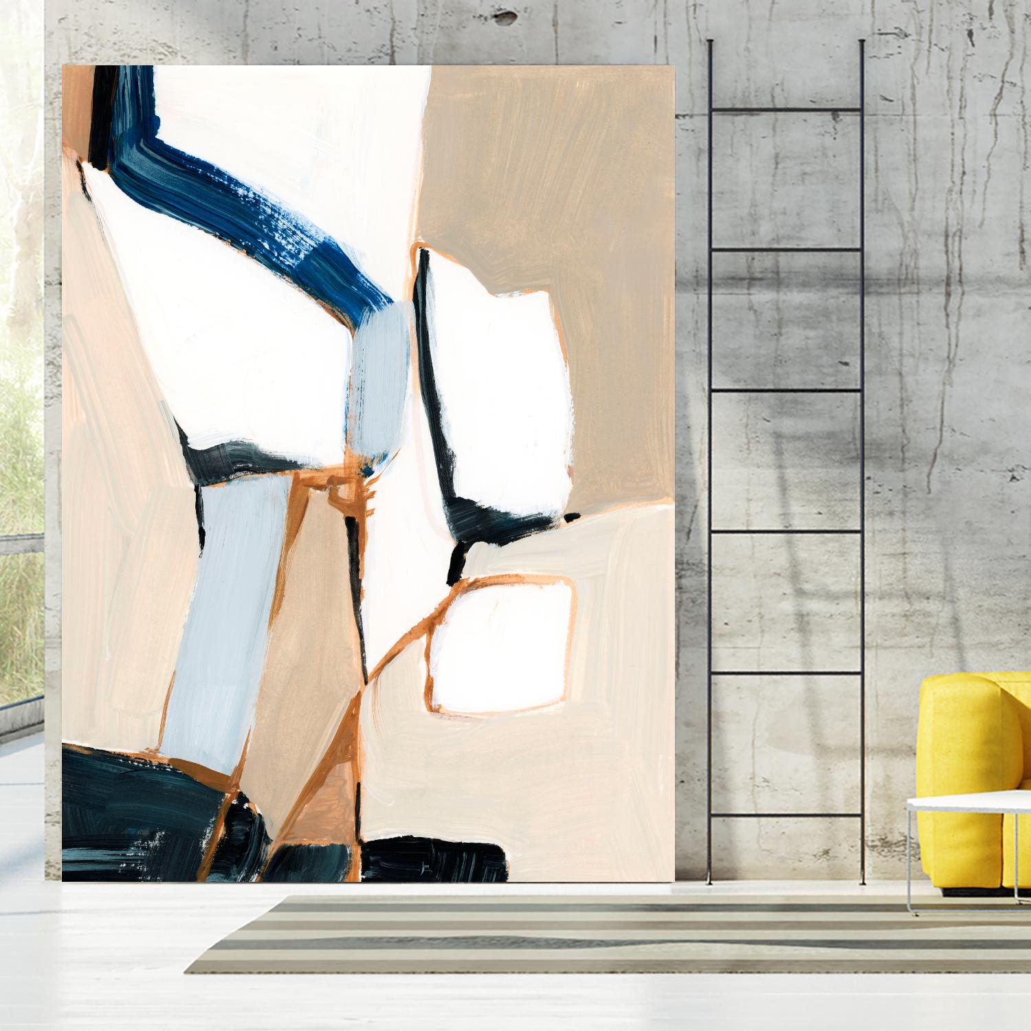 Diagramme I by Victoria Barnes on GIANT ART - beige abstract abstract