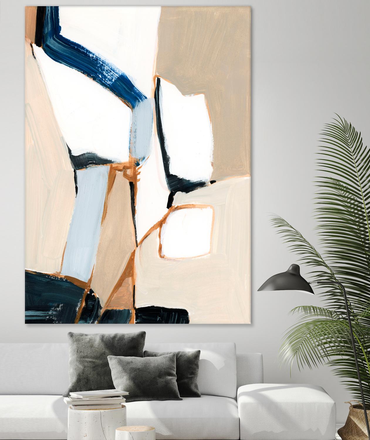 Diagramme I by Victoria Barnes on GIANT ART - beige abstract abstract