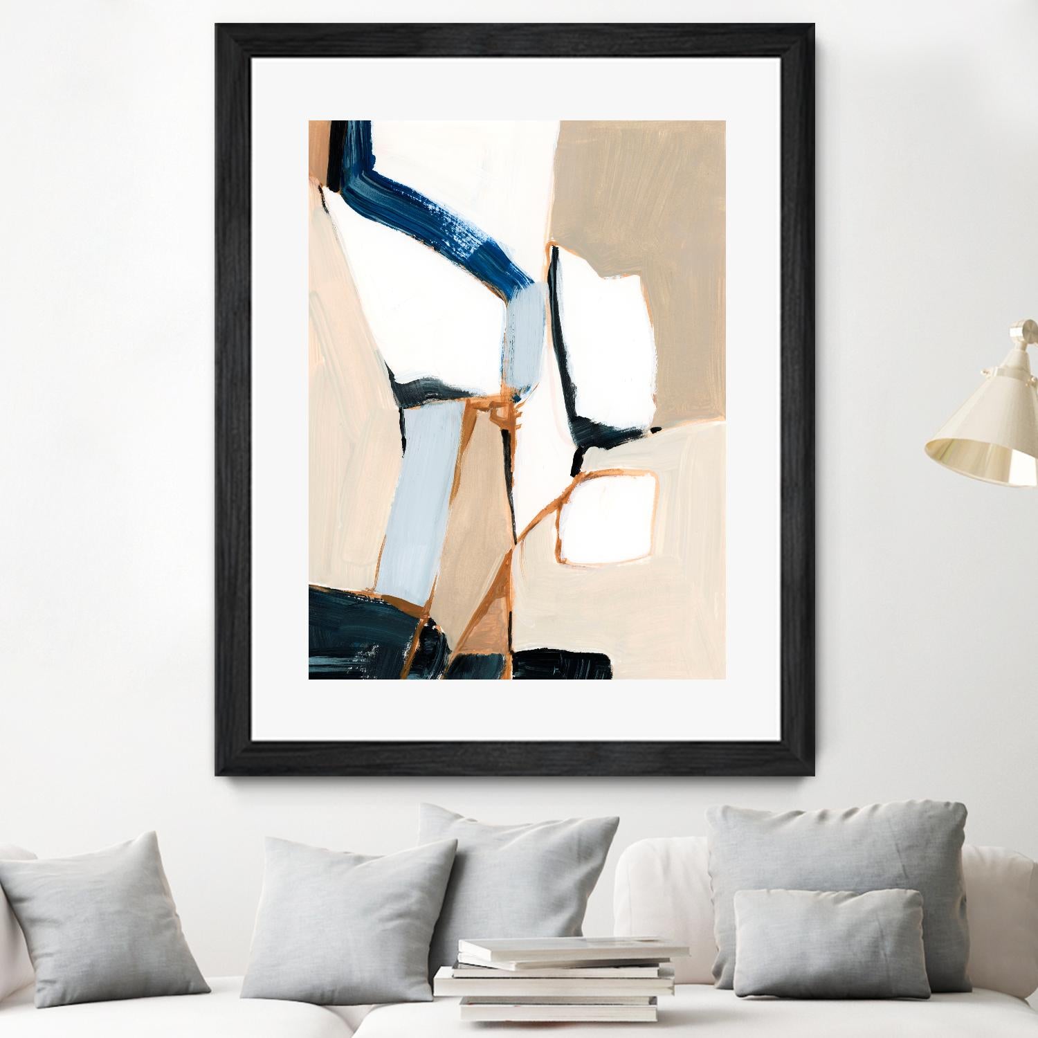 Diagramme I by Victoria Barnes on GIANT ART - beige abstract abstract