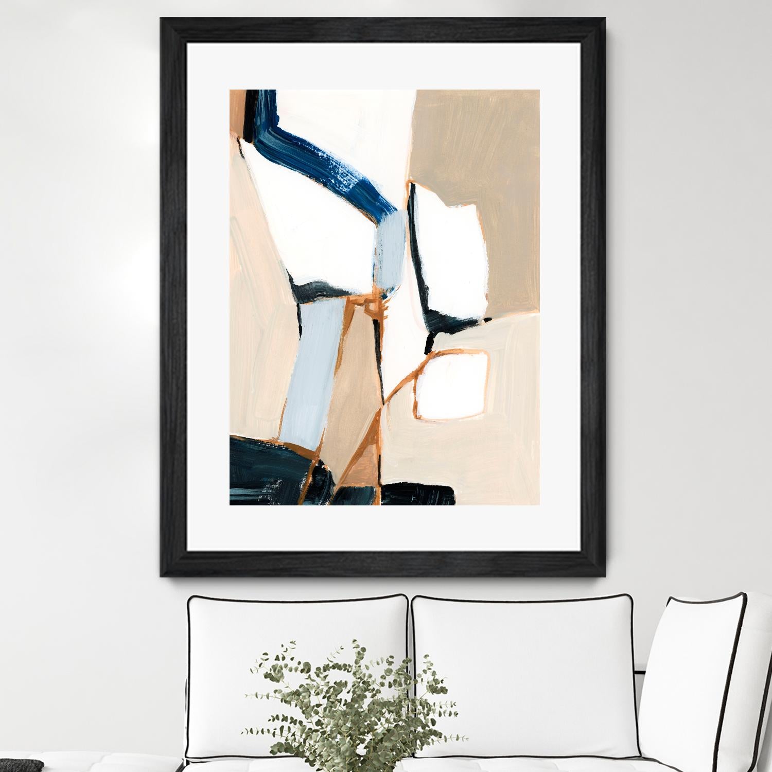 Diagramme I by Victoria Barnes on GIANT ART - beige abstract abstract