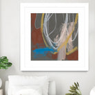 Re-Directed I by Jennifer Goldberger on GIANT ART - red abstract abstract