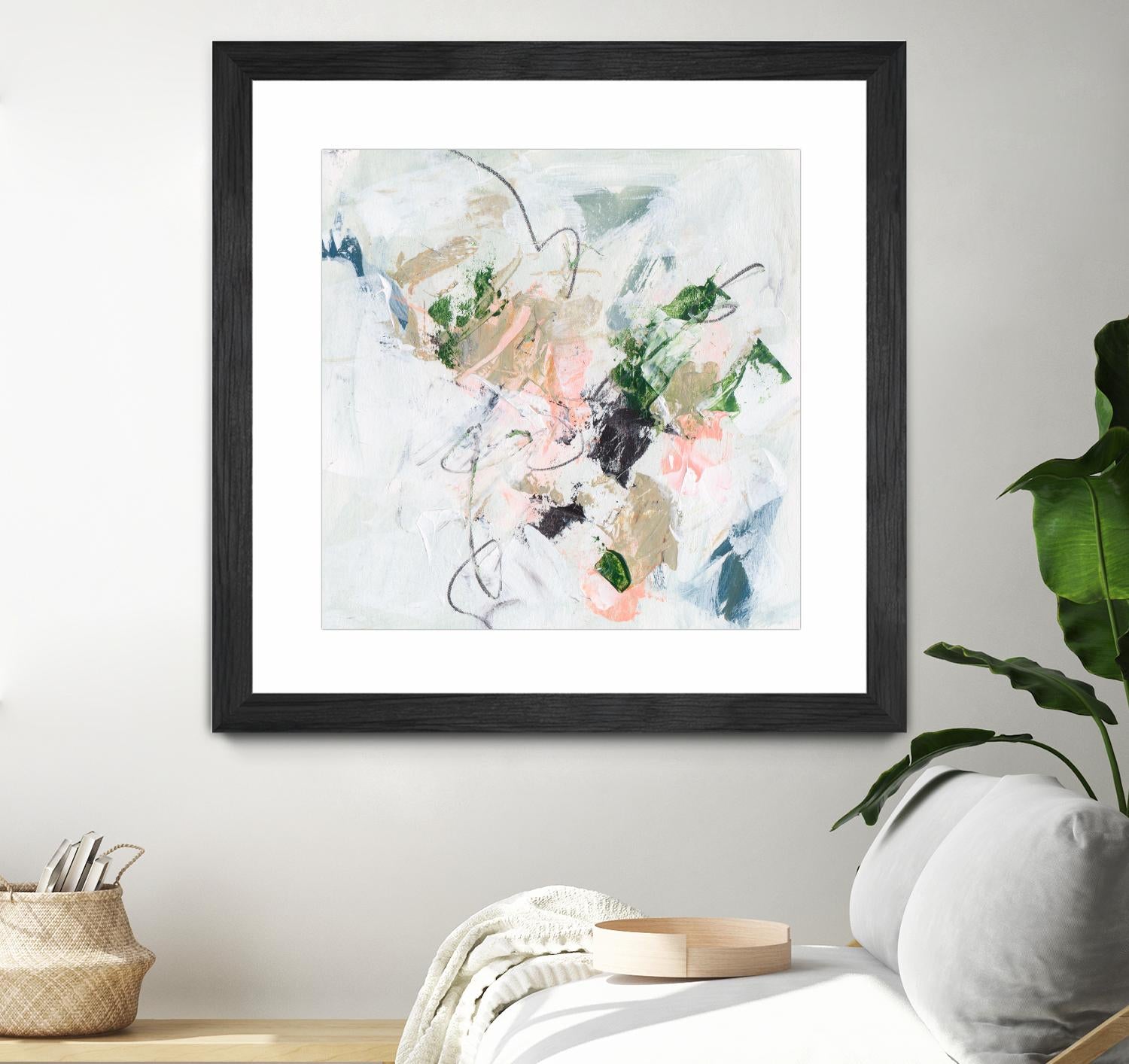 Approaching Spring IV by Melissa Wang on GIANT ART - pink  abstract abstract