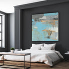 Printed Thither III by Sue Jachimiec on GIANT ART - beige abstract