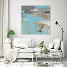 Printed Thither III by Sue Jachimiec on GIANT ART - beige abstract