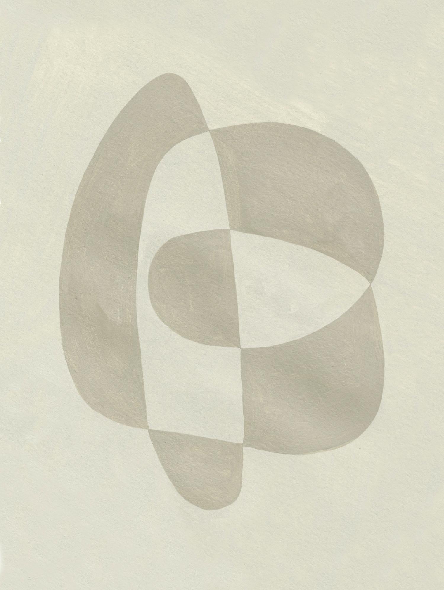 Soft Shape III by Emma Caroline on GIANT ART - beige  abstract abstract