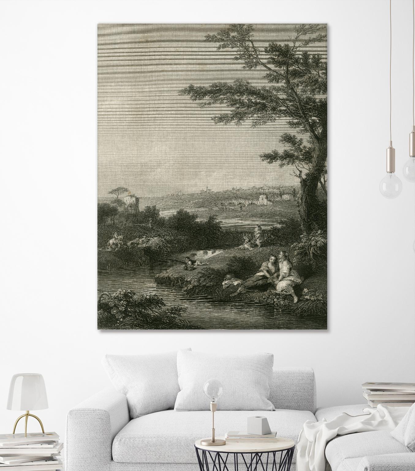 The Waterfall by F. Zuccherelli on GIANT ART - sea scene