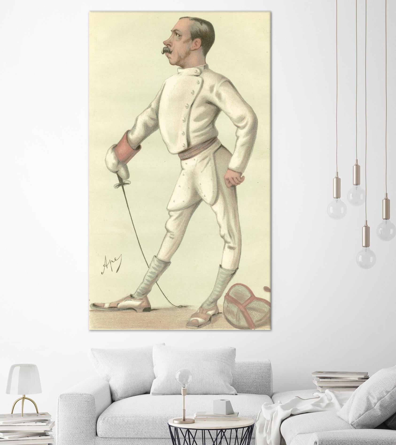 Vanity Fair Fencing by Spy on GIANT ART - leisure