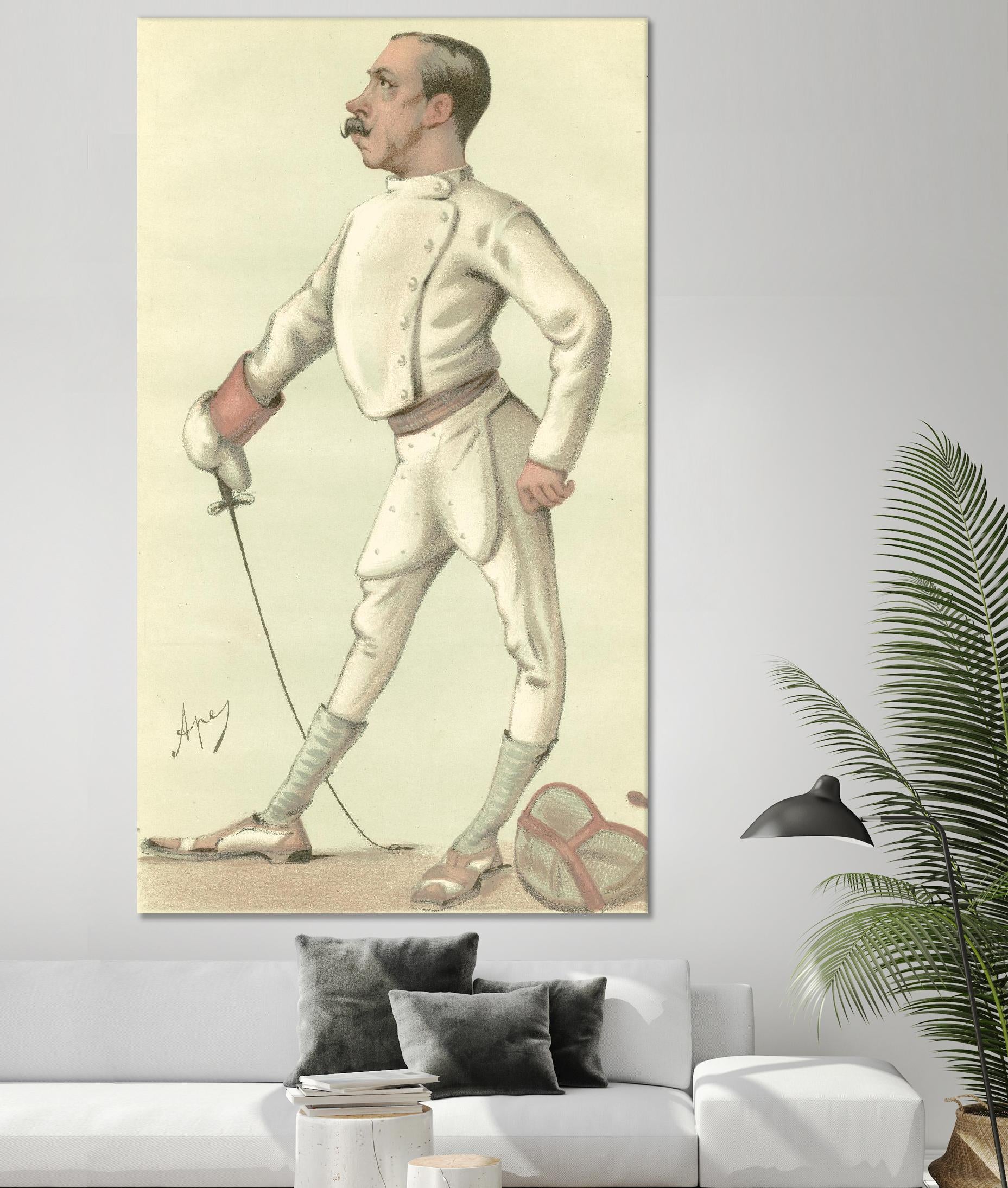 Vanity Fair Fencing by Spy on GIANT ART - leisure