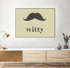 Witty by Jason Johnson on GIANT ART - black fashion