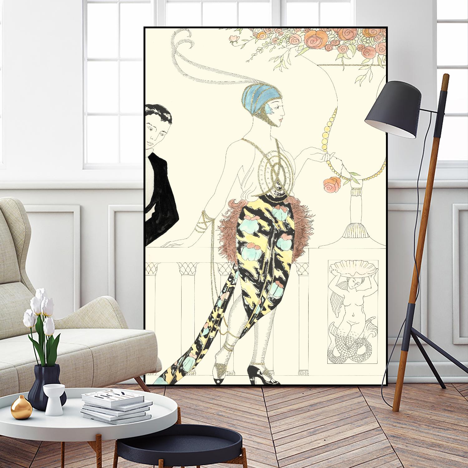 Arte Deco Fashion II by Unknown on GIANT ART - fashion