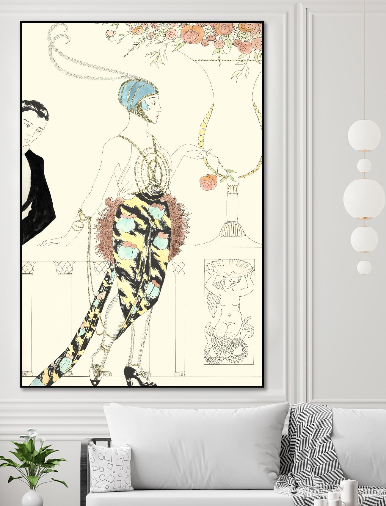 Arte Deco Fashion II by Unknown on GIANT ART - fashion