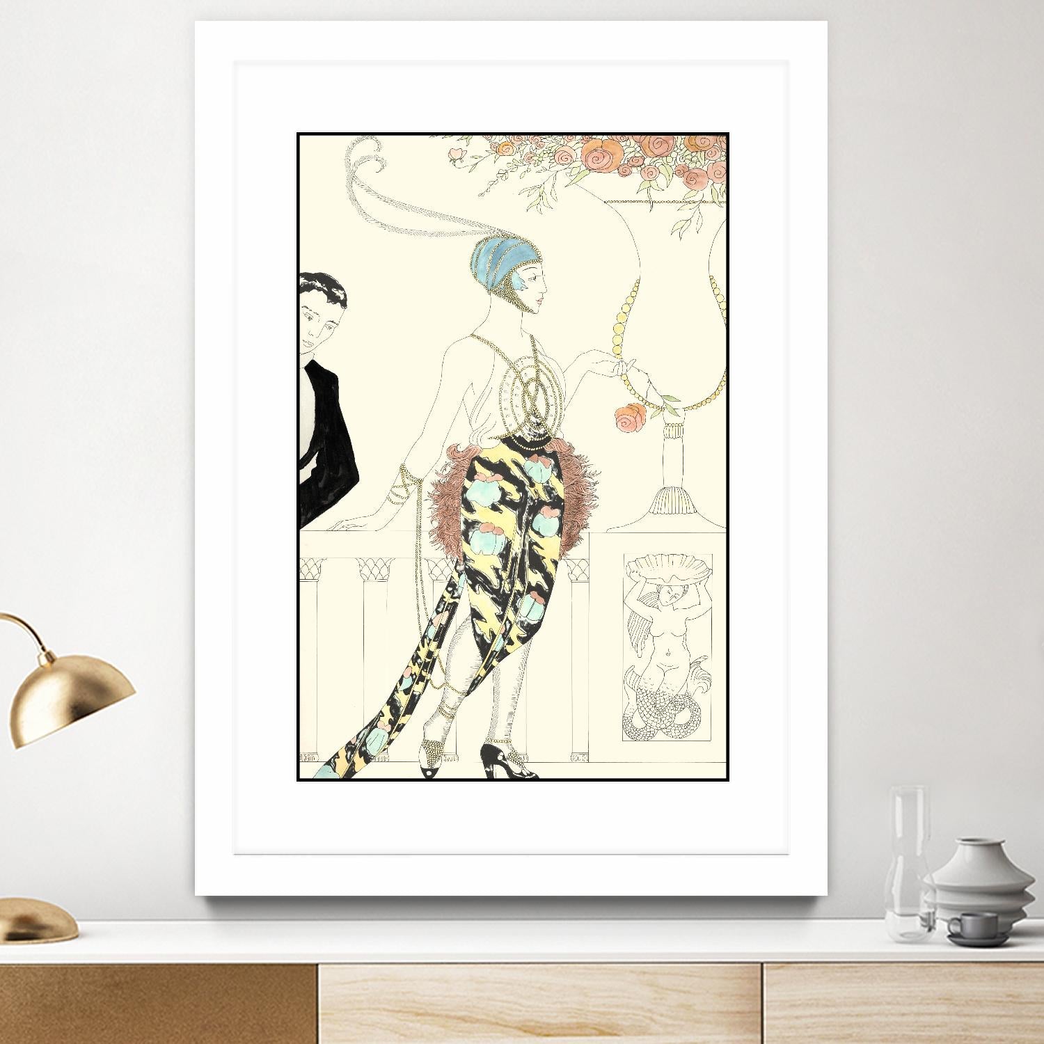 Arte Deco Fashion II by Unknown on GIANT ART - fashion