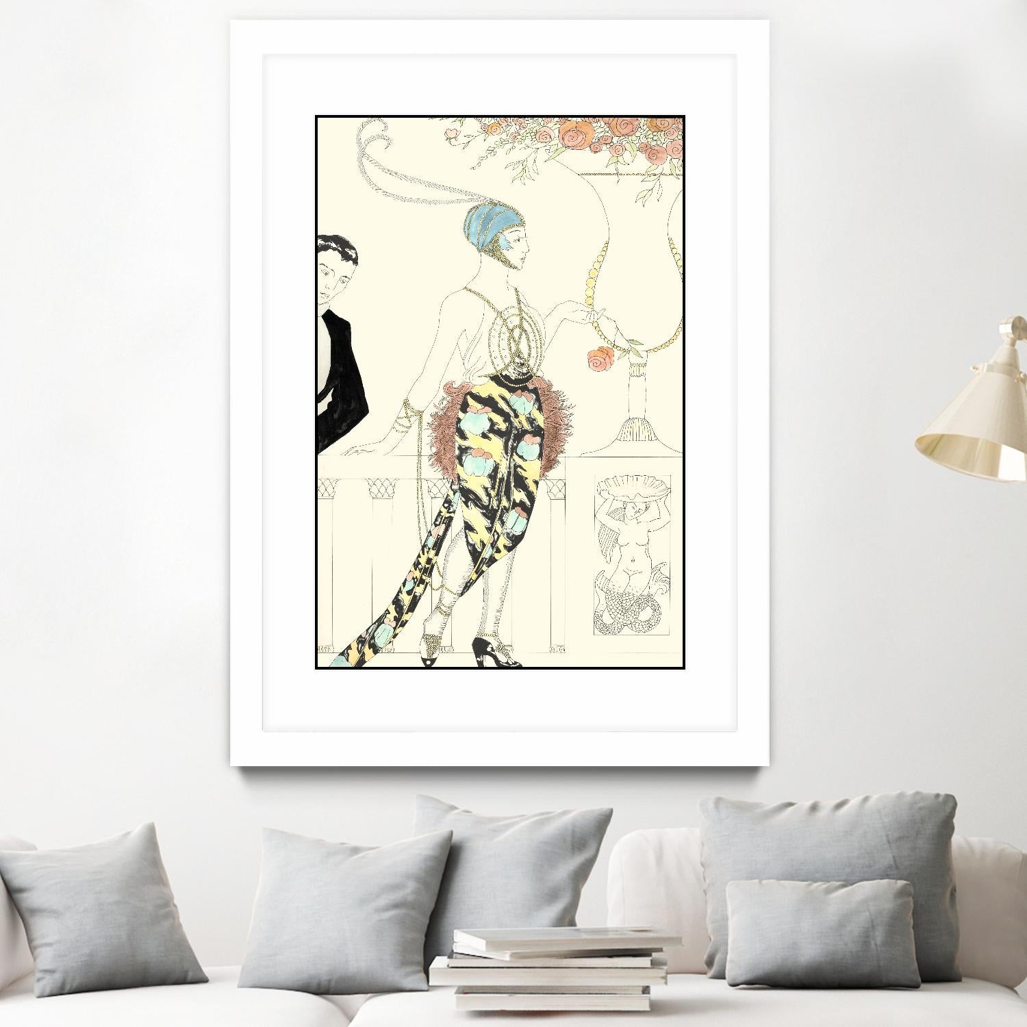 Arte Deco Fashion II by Unknown on GIANT ART - fashion