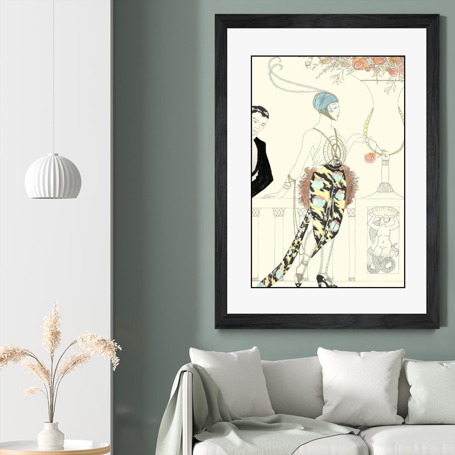 Arte Deco Fashion II by Unknown on GIANT ART - fashion