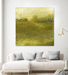 Summer Day I by Sharon Gordon on GIANT ART - green sea scene