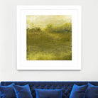 Summer Day I by Sharon Gordon on GIANT ART - green sea scene