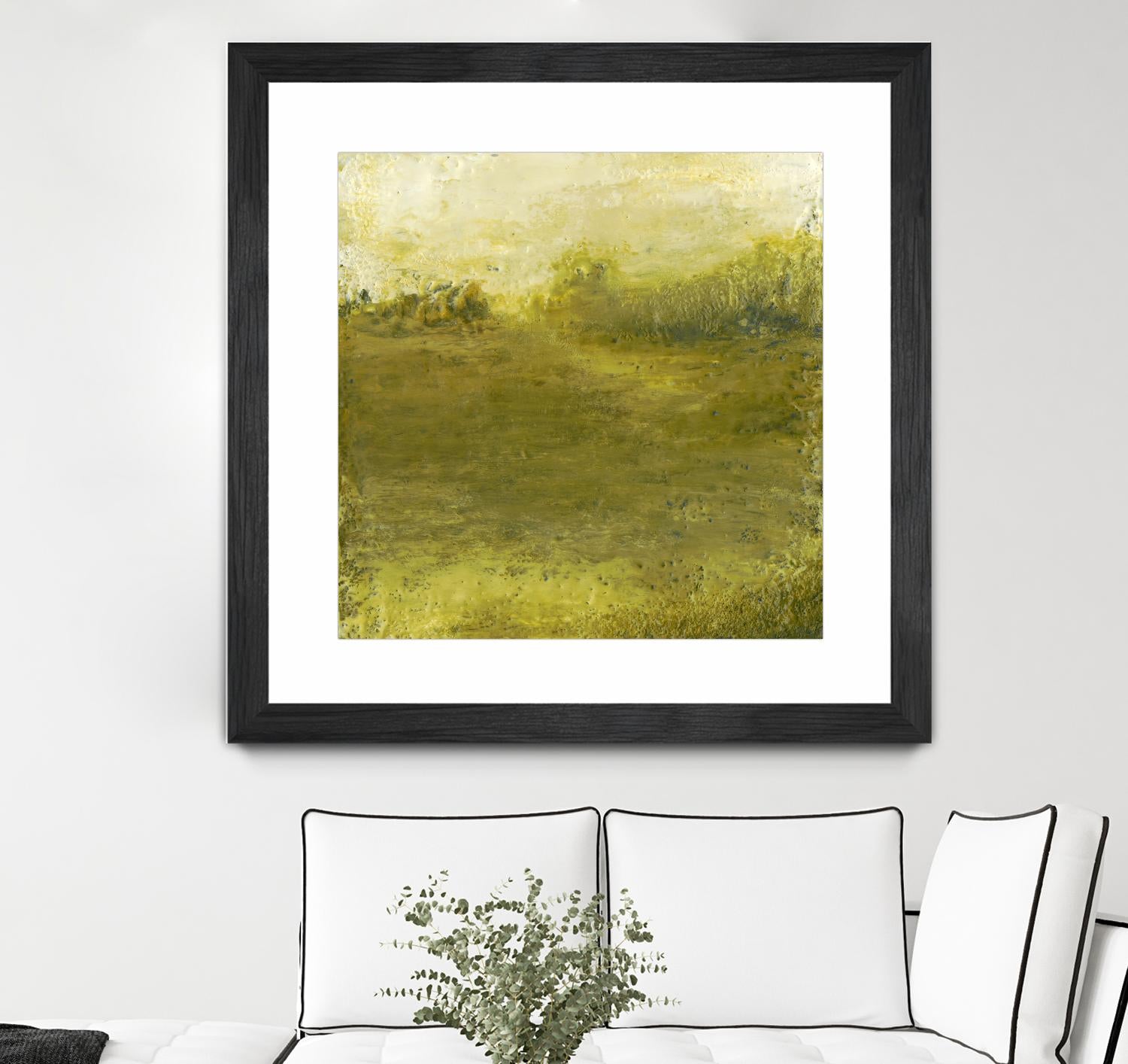 Summer Day I by Sharon Gordon on GIANT ART - green sea scene