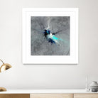 Paint Swirl II by James Burghardt on GIANT ART - blue abstract