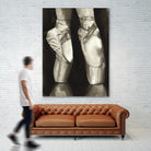 Ballet Shoes II by Grace Popp on GIANT ART - white leisure ballet