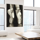 Ballet Shoes II by Grace Popp on GIANT ART - white leisure ballet