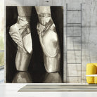 Ballet Shoes II by Grace Popp on GIANT ART - white leisure ballet