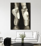 Ballet Shoes II by Grace Popp on GIANT ART - white leisure ballet