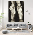 Ballet Shoes II by Grace Popp on GIANT ART - white leisure ballet