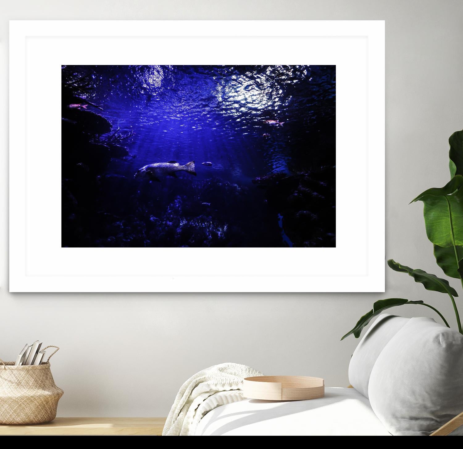 Dark Ocean by Pexels on GIANT ART - black sea scene