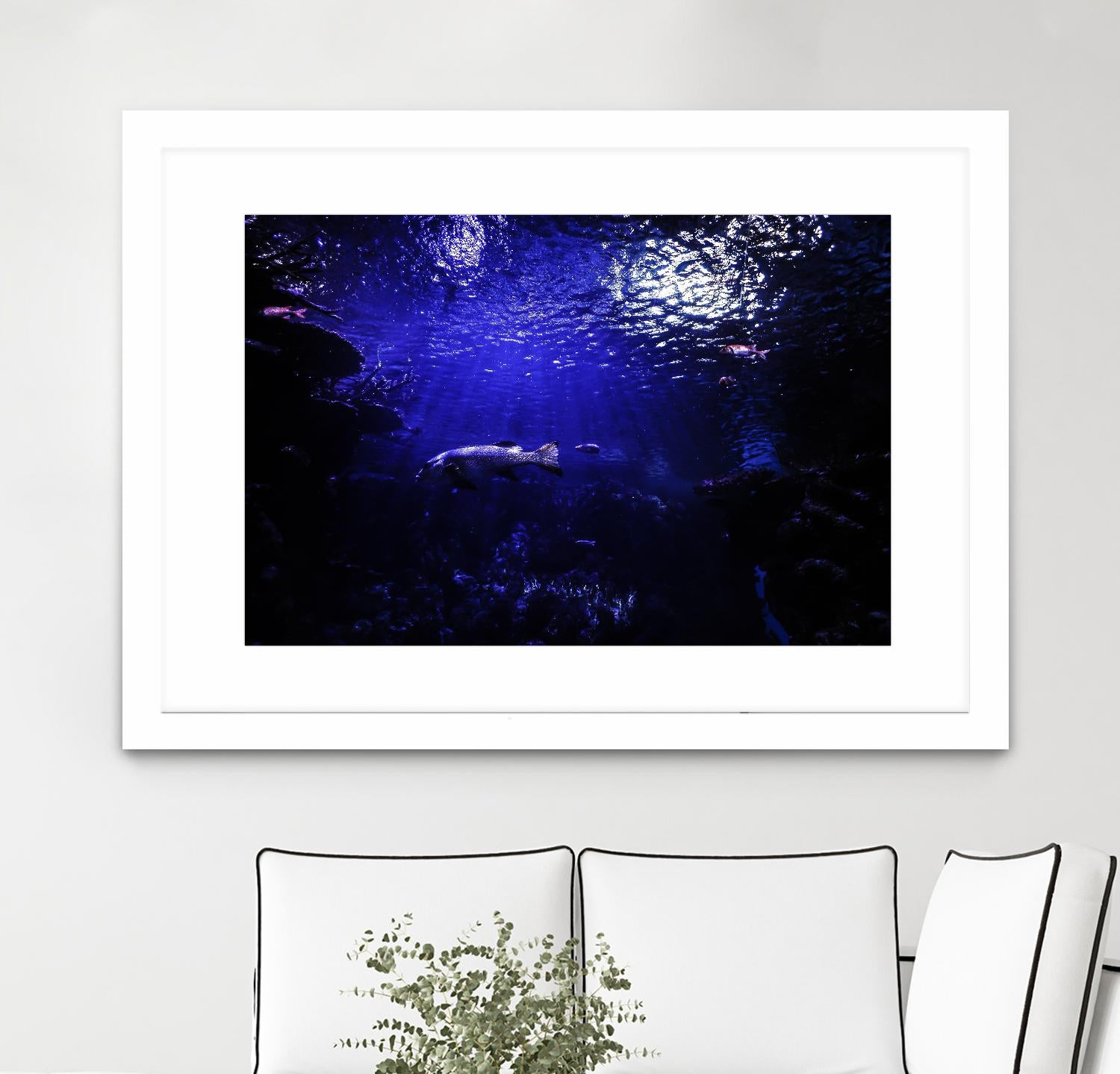 Dark Ocean by Pexels on GIANT ART - black sea scene