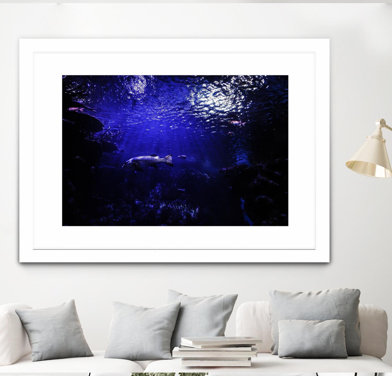 Dark Ocean by Pexels on GIANT ART - black sea scene