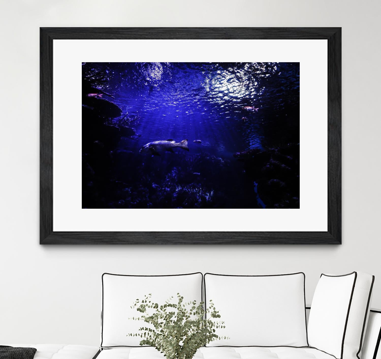 Dark Ocean by Pexels on GIANT ART - black sea scene