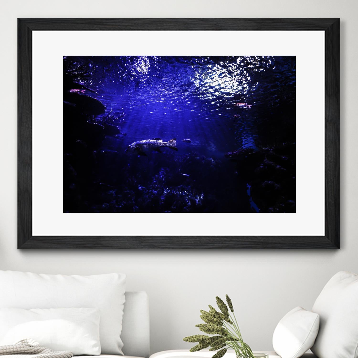 Dark Ocean by Pexels on GIANT ART - black sea scene