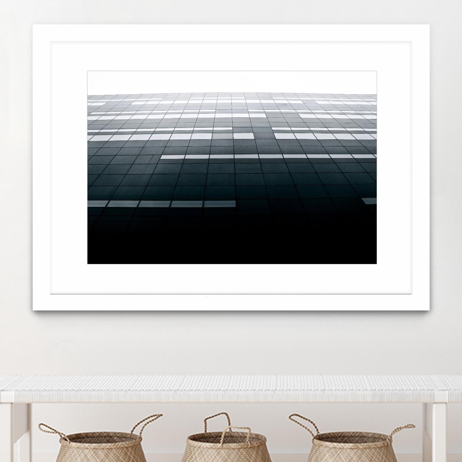 Façade I by Pexels on GIANT ART - white architectural