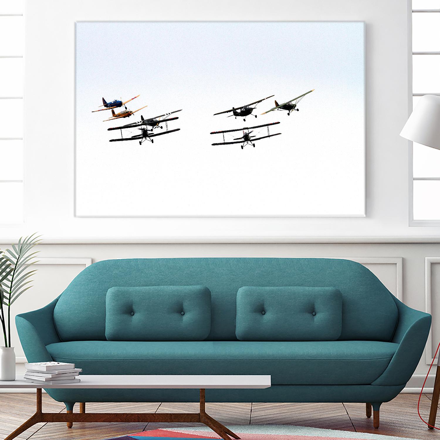 Planes by Pexels on GIANT ART - black vehicle