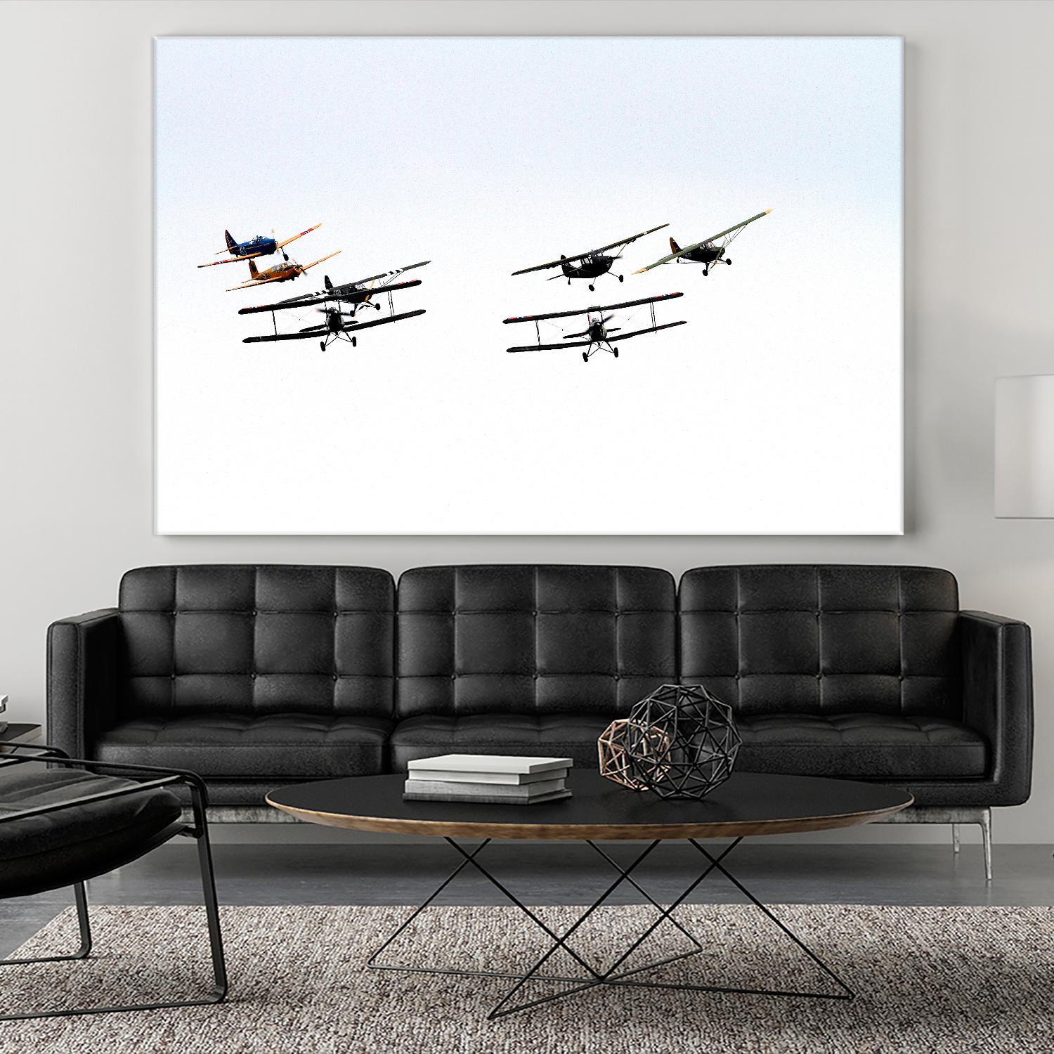 Planes by Pexels on GIANT ART - black vehicle